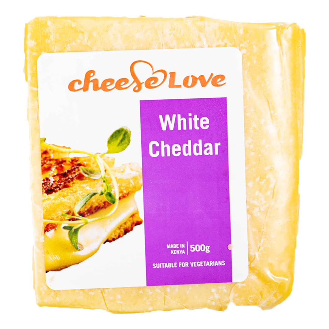 CHEESELOVE CHEDDAR PER KG
